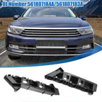 2X Front Left and Right Bumper Support Bracket For 2012-2015 Volkswagen Passat