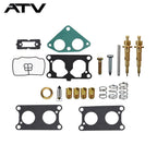 Carb Rebuild Kit Intake Gasket For Kawasaki Mule 3000 3010 2001-2008 Gas Carb