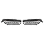 Pair Fog Daytime Running Light Lamp Clear For Infiniti QX50 2016 2017 LH+RH