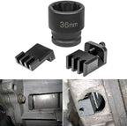 Flywheel Locking Tool with 36mm 3/4" Socket for 6.6L Duramax