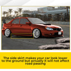 Fits Subaru Impreza WRX STI 02-07 CS Style Side Skirts Rocker Panel Extension PP