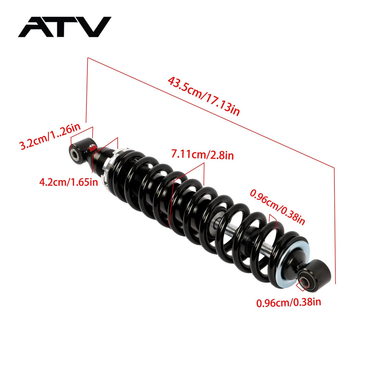 52400-HN4-980 Rear Left Right Shock Absorber 2004-2006 For Honda Rancher 2x4 350