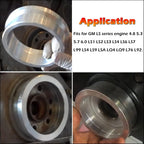 Rear Main Cover Alignment Tool & Seal Installer for GM LS Series Engines