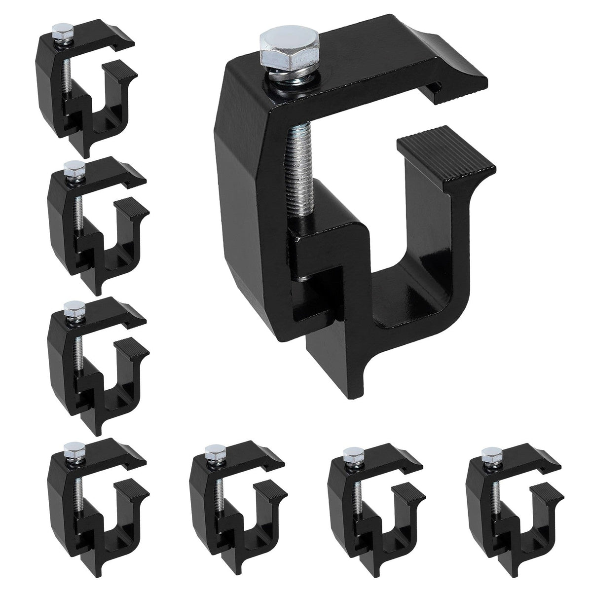 8Pcs Truck Cap Topper Camper Shell Mounting Clamps Aluminum Truck Bed Clamp