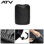 ATV Cover Heavy Duty Marine Grade Fabric Quad Cover For Kawasaki Premium Black
