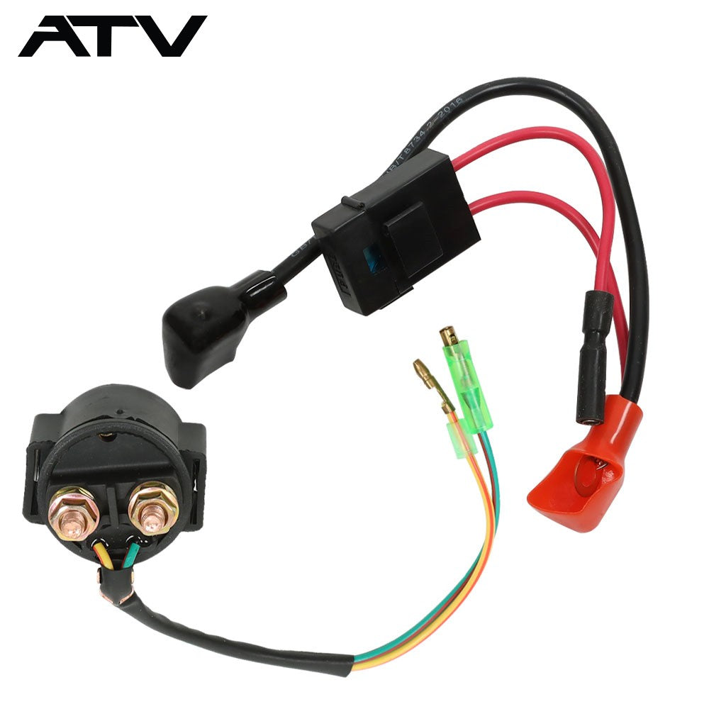 Generic For Honda TRX400EX Starter Relay Solenoid& Positive Side Battery Cable