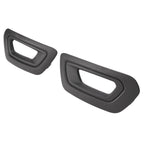 FOR FORD TRANSIT 2020-25 VAN LEFT&RIGHT SIDE FOG LIGHT LAMP COVERS BEZELS BLACK