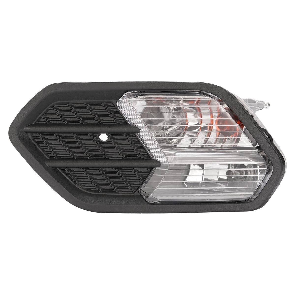Left Driver Side Bumper Fog Light For Ford Escape 2017 2018 2019 w/Black Cover