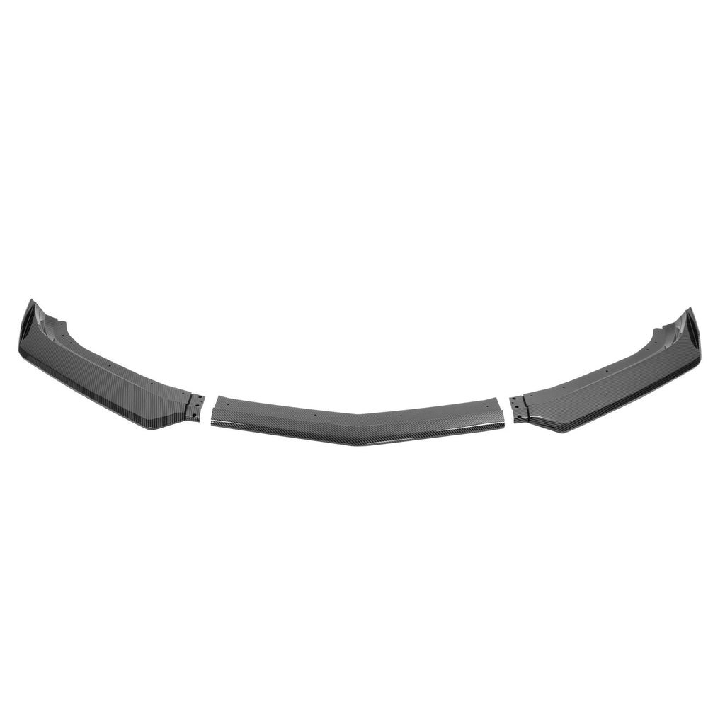 Front Bumper Lip Splitter Carbon Fiber Look For 16-21 Camaro SS / 19-21 LS LT RS