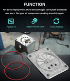 ZAC0032 Valve Plate Kit for Craftsman,Dewalt,Porter Cable,DeVilbiss,Black Decker