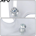 2 PIECE Windshield Glass For Kubota RTV X900 X1120 X1140  2016-2022 KB-X900LWV