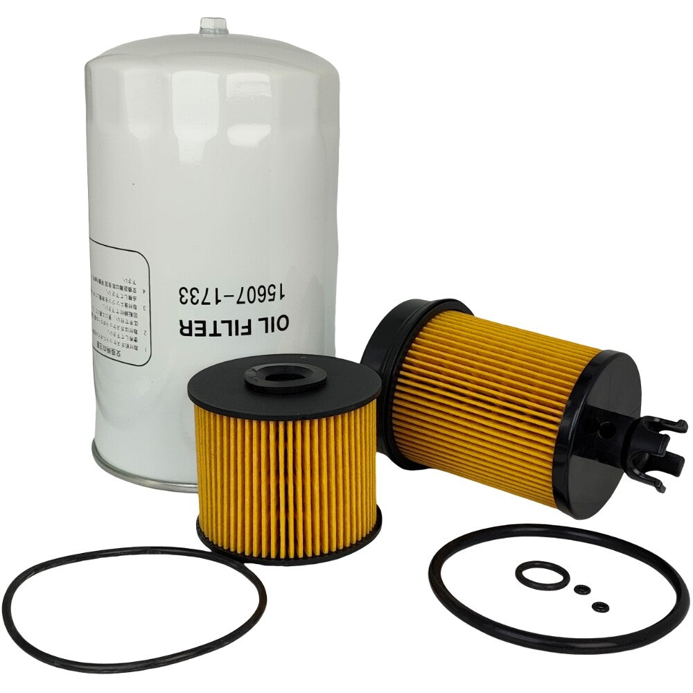 23304-78090 Oil Fuel Filter Kit 23304-EV360 15607-1733 for Hino 2017-2019 155