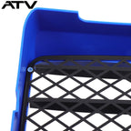 Blue Exterior Cover Radiator Grill plus Tank Side Shield For Yamaha Banshee 350