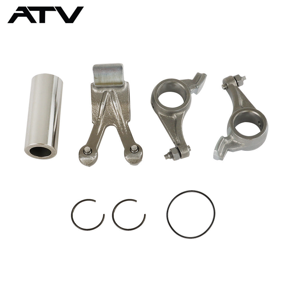 For Polaris Ranger 500 Cylinder Piston Camshaft Rocker Arm Top End Kit 1999-2012