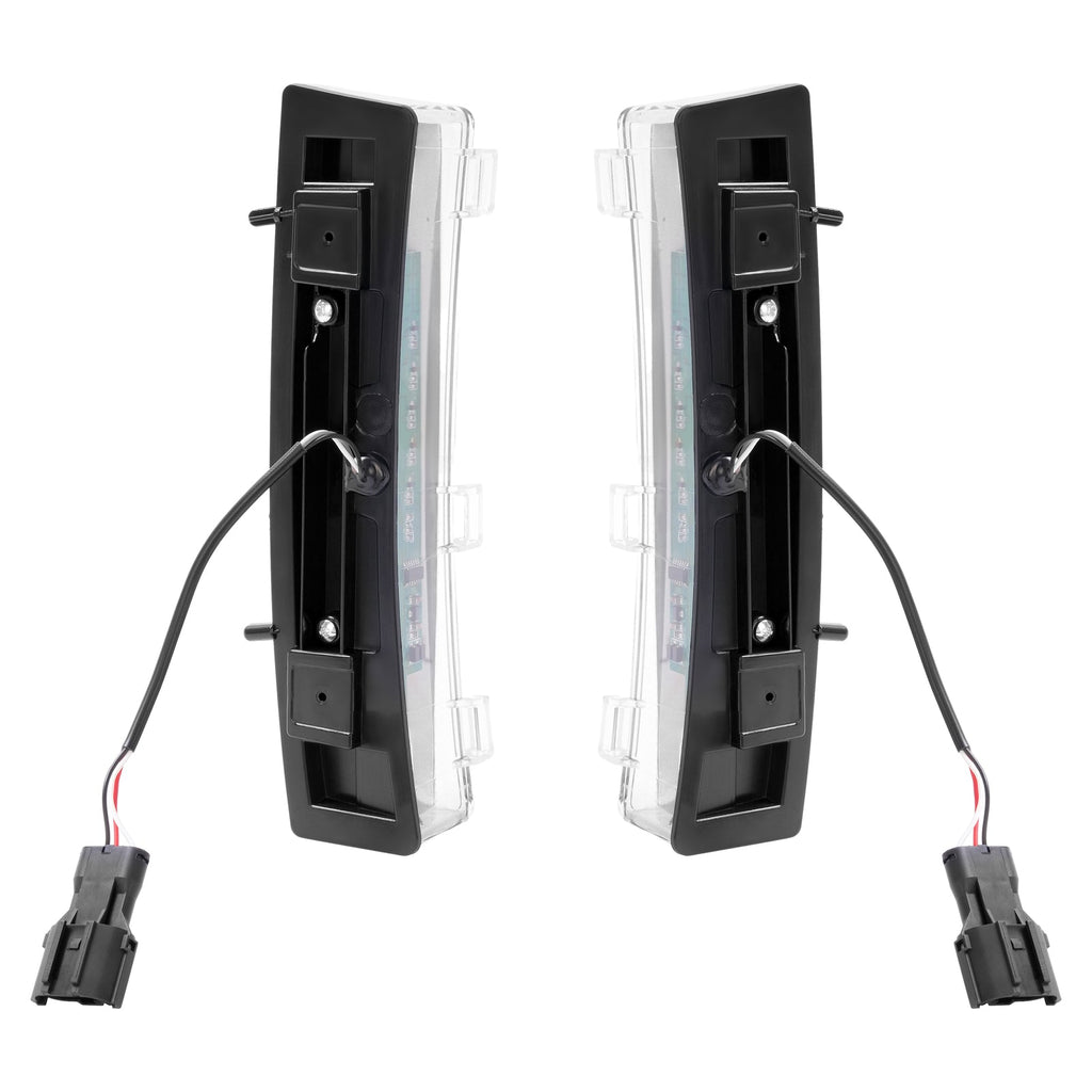 Switchback Clear Lens Turn Signal Lights Side Marker For Nissan 350Z LCI 06-09