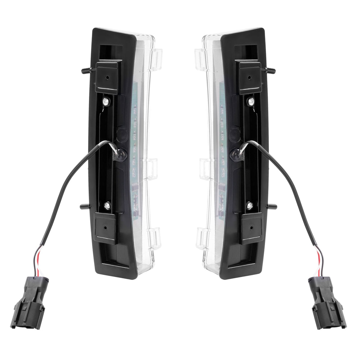 Switchback Clear Lens Turn Signal Lights Side Marker For Nissan 350Z LCI 06-09
