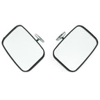 Magnetic Back Up Mirrors W/Convex Mirror For Bobcat John Deere Gehl Skid Loader