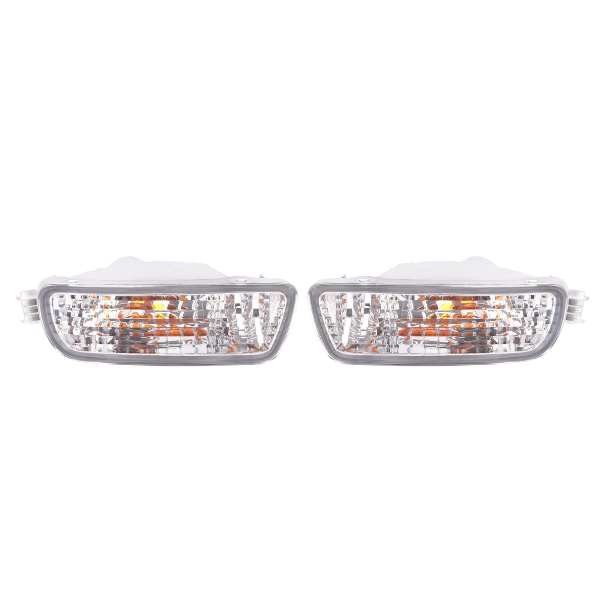 Pair Bumper Turn Signal Lights For Toyota Tacoma 2001-2004 Driver+Passenger Side
