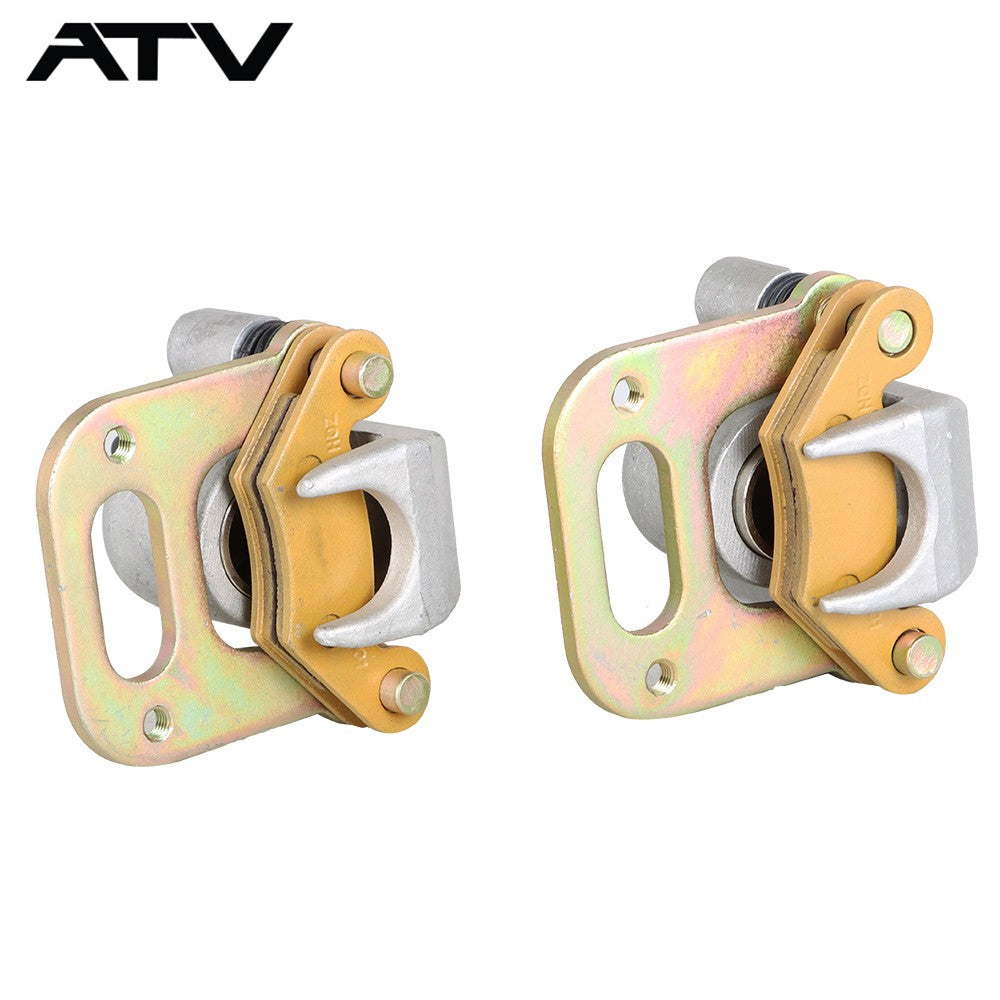 Front & Rear Brake Calipers Set for Yamaha Rhino 700 YXR700 2008-2013 W/Pads