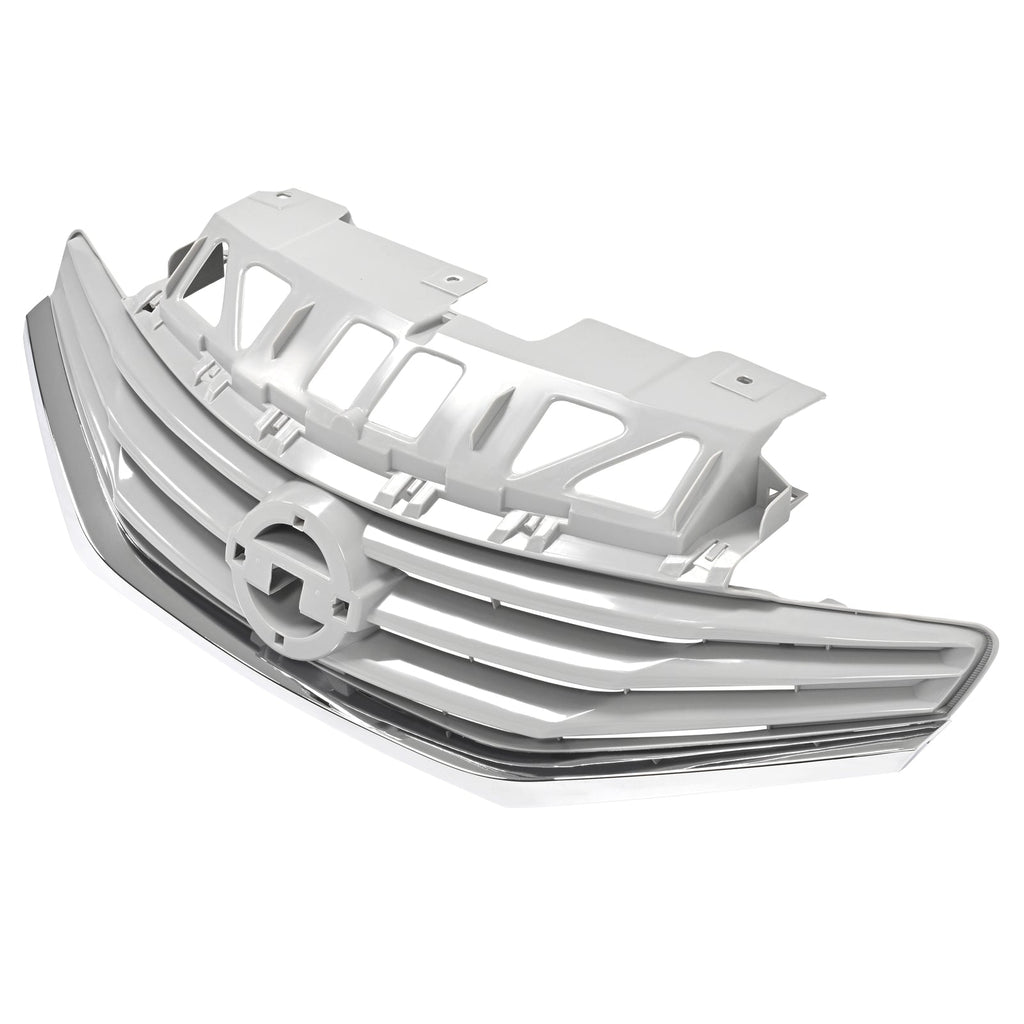 Grille For Nissan Versa Note 2014 2015 2016 Chrome Front Upper Bumper Grill