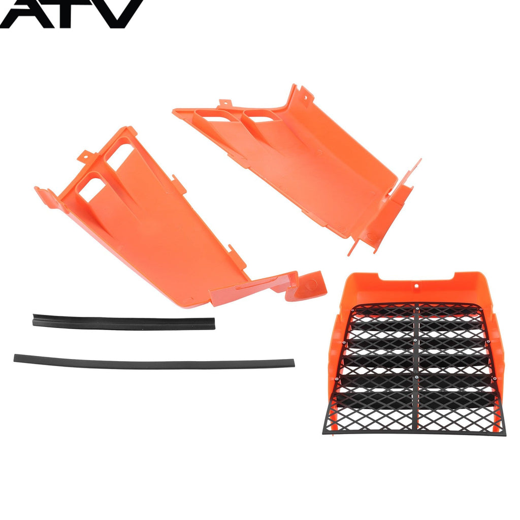 Plastic Tank Side Covers Integrated Orange Grill For Yamaha Banshee 350 1989