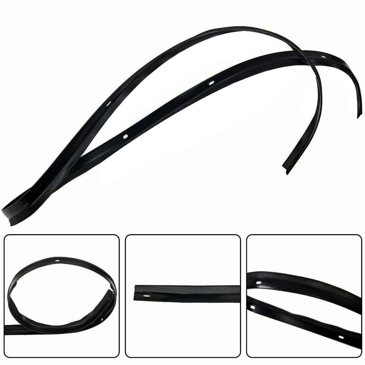 For 2008-2022 Dodge Challenger Engine Hood Bumper Weatherstrip Seal w/ 12*Rivet