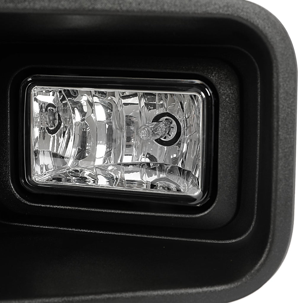 Clear Lens Halogen Fog Lights Lamps Set Pair For Ford F-150 F150 2018-2020