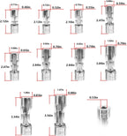 for 12030 Flare Nut Socket Set 10Pcs 3/8" Drive Metric Injector Fuel Line