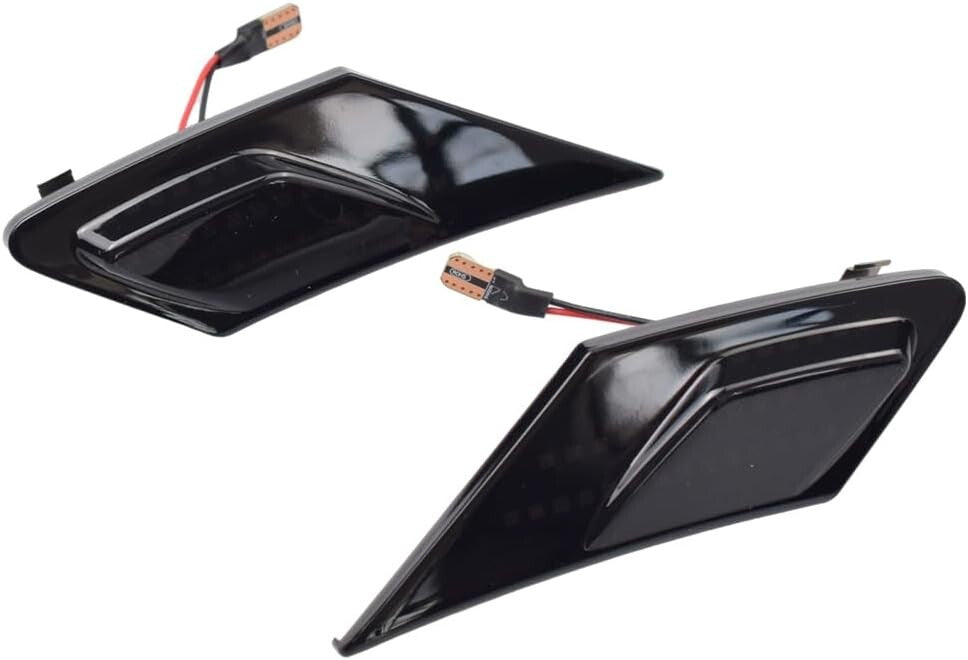 2x Smoked LED Side Marker Turn Signal Lights For Subaru BRZ Scion FRS 86 Toyota