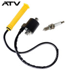For Honda Foreman 500 TRX500 FE FM FPM FPE Ignition Coil & Spark Plug 08-09 2011