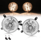 For Ford Mustang GT 2005-2009 Clear Halo Fog Lights Driving Bumper Lamps Pair