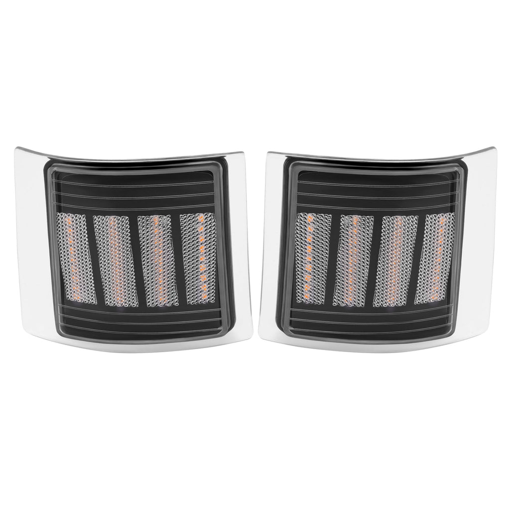 For Chevy C/K 1500 2500 3500 94-98 LED Sequential Corner Side Marker Lights Set
