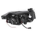 LED DRL Projector Headlights HeadLamps Left+Right For Dodge Charger 2006-2010