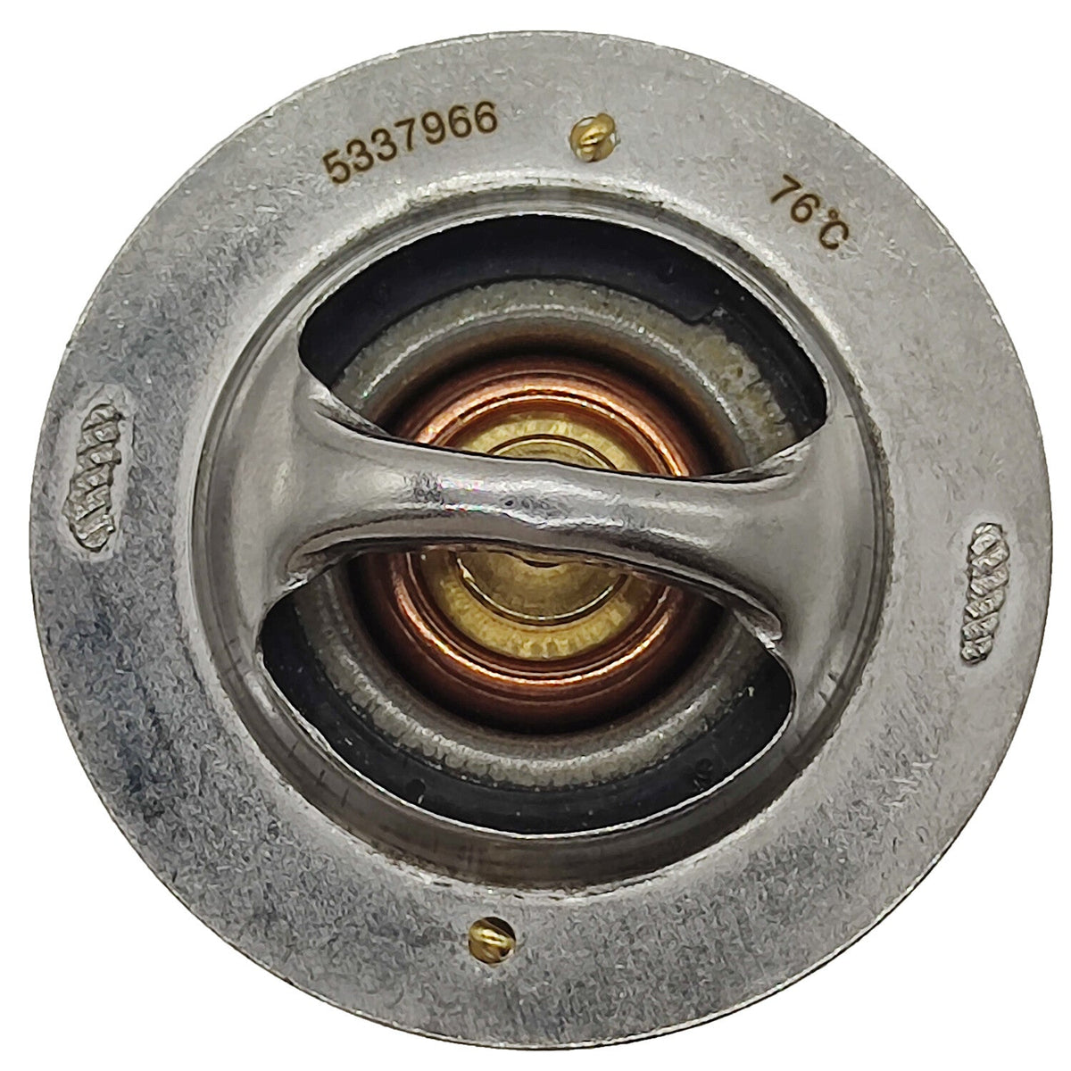 76℃ 168.8℉ Thermostat 5337966 w/ O-Ring Seal for 98.5-02 Cummins 5.9 24V ISB