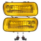 2PCS Yellow Lens Front Left & Right Fog Lights Lamps For Ford F150 F-150 2004-06