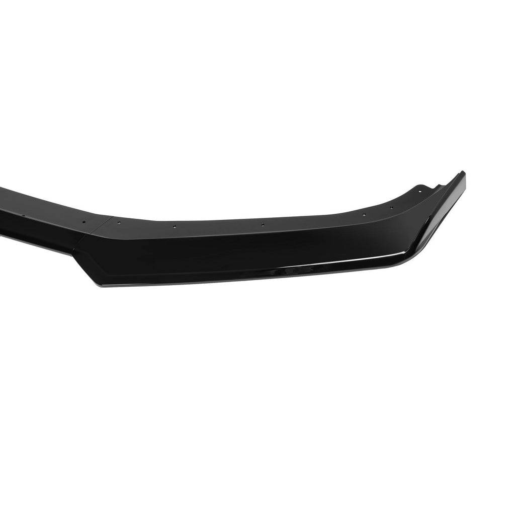 Fits 2016-2024 Chevy Camaro SS V8 Gloss Black Front Bumper Lip Low Spoiler
