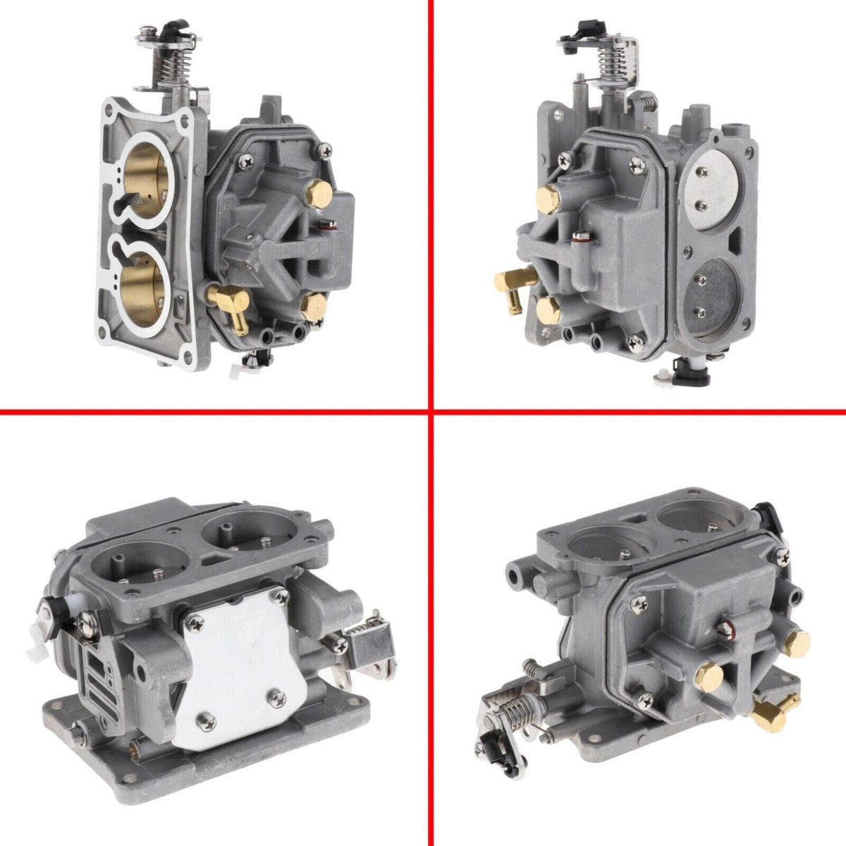 6F6-14301-06-00 Carburetor For Yamaha Outboard 40HP 2 Stroke 6F5-14301-42-00