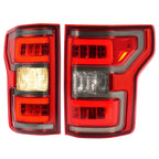 Pair LED Tail Lights Lamp w/Bulbs Driver&Passenger Side For Ford F-150 2018-2020