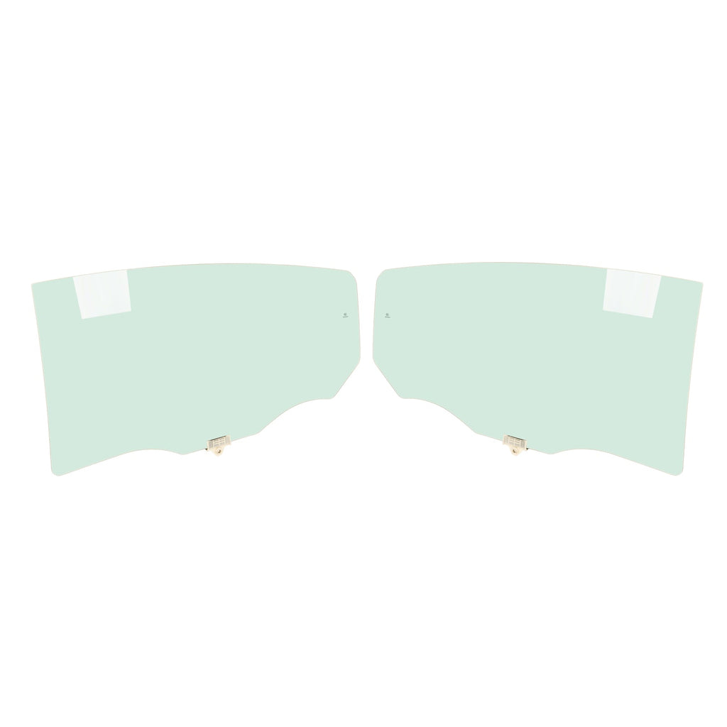 Driver Passenger Side Rear Door Window Glass For 11-16 Hyundai Elantra 4Dr Sedan