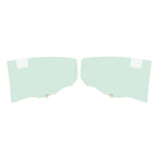 Driver Passenger Side Rear Door Window Glass For 11-16 Hyundai Elantra 4Dr Sedan