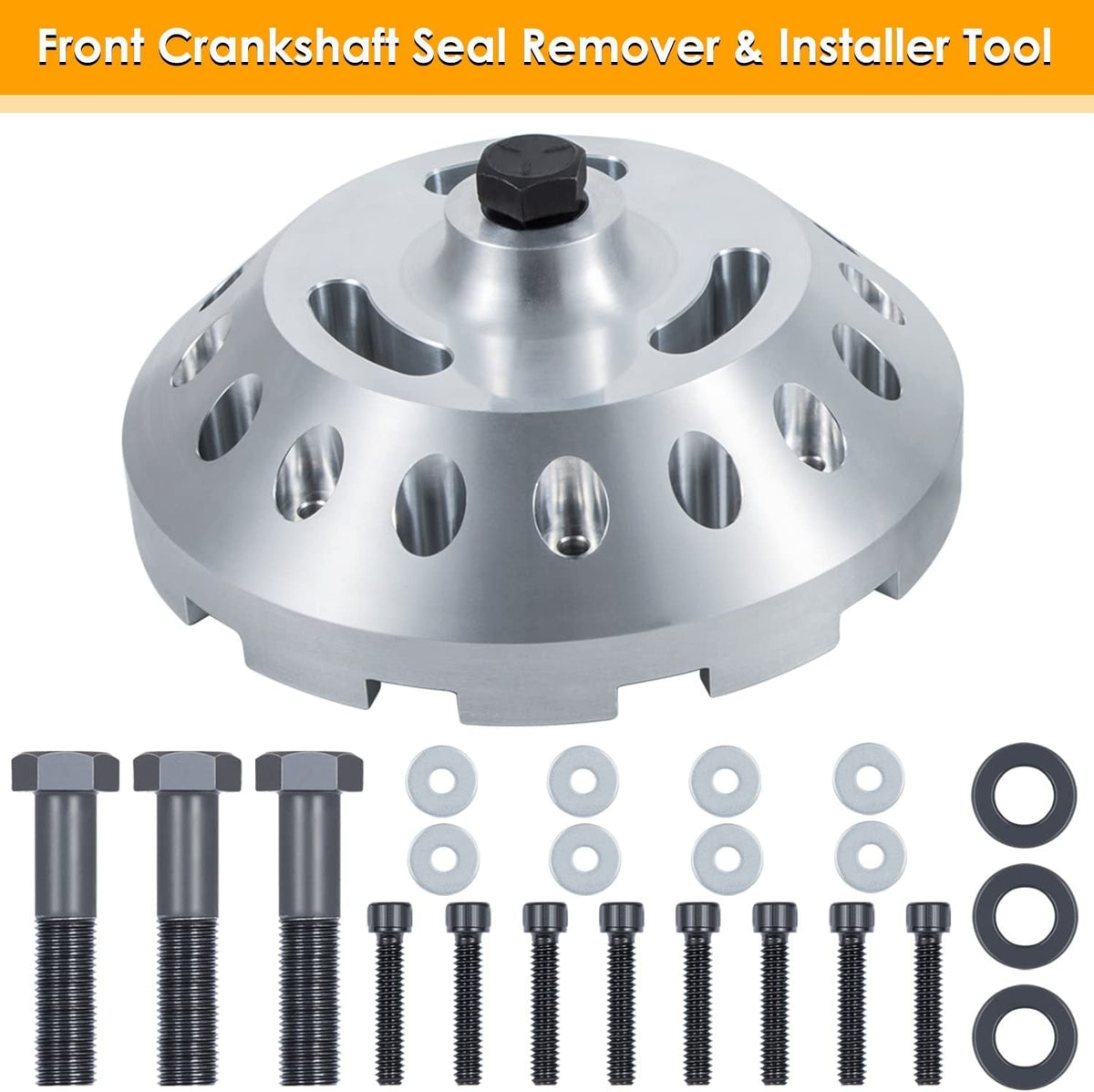 For Cummins ISX/QSX Front & Rear Crankshaft Seal Remover & Installer Tool Kit