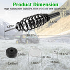 AM137957 AM135372 Shock Absorber Set for John Deere Gator UTV 620I/850D HPX