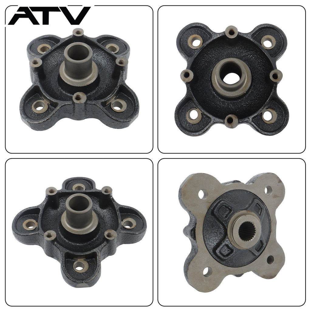 Rear Wheel Hub & Bearing Kit For Polaris Ranger XP 900/Crew XP 900 2013-2019 2X