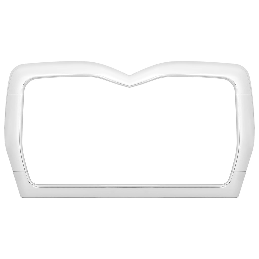 For Mack Granite CV713 T/A Grille Bracket Holder Surround Molding Chrome ABS