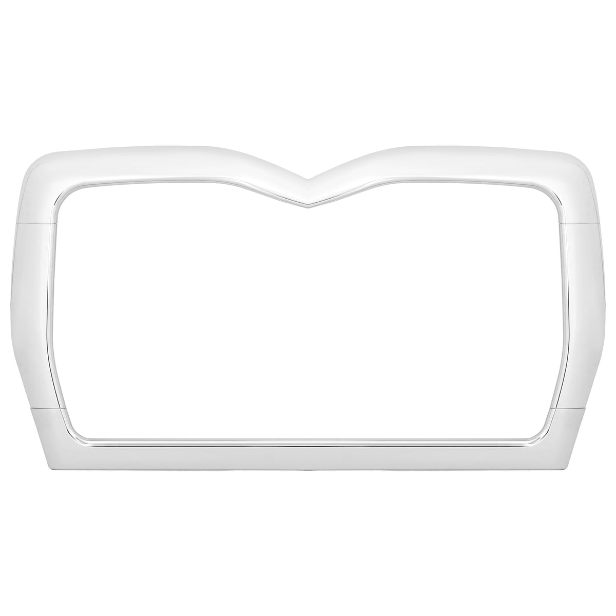 For Mack Granite CV713 T/A Grille Bracket Holder Surround Molding Chrome ABS