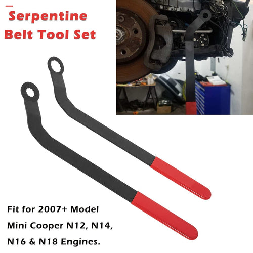 1016 Serpentine Belt Wrench Tool Set for 2007 & Up Mini Cooper N12 N14 N16 & N18