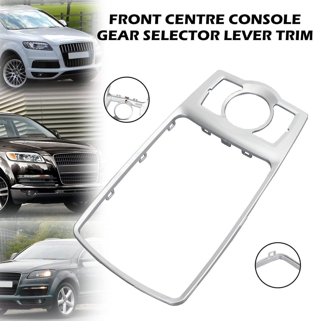 4F0864260A Central Console Chrome Gear Selector Trim for Audi A6 C6 2005-2011