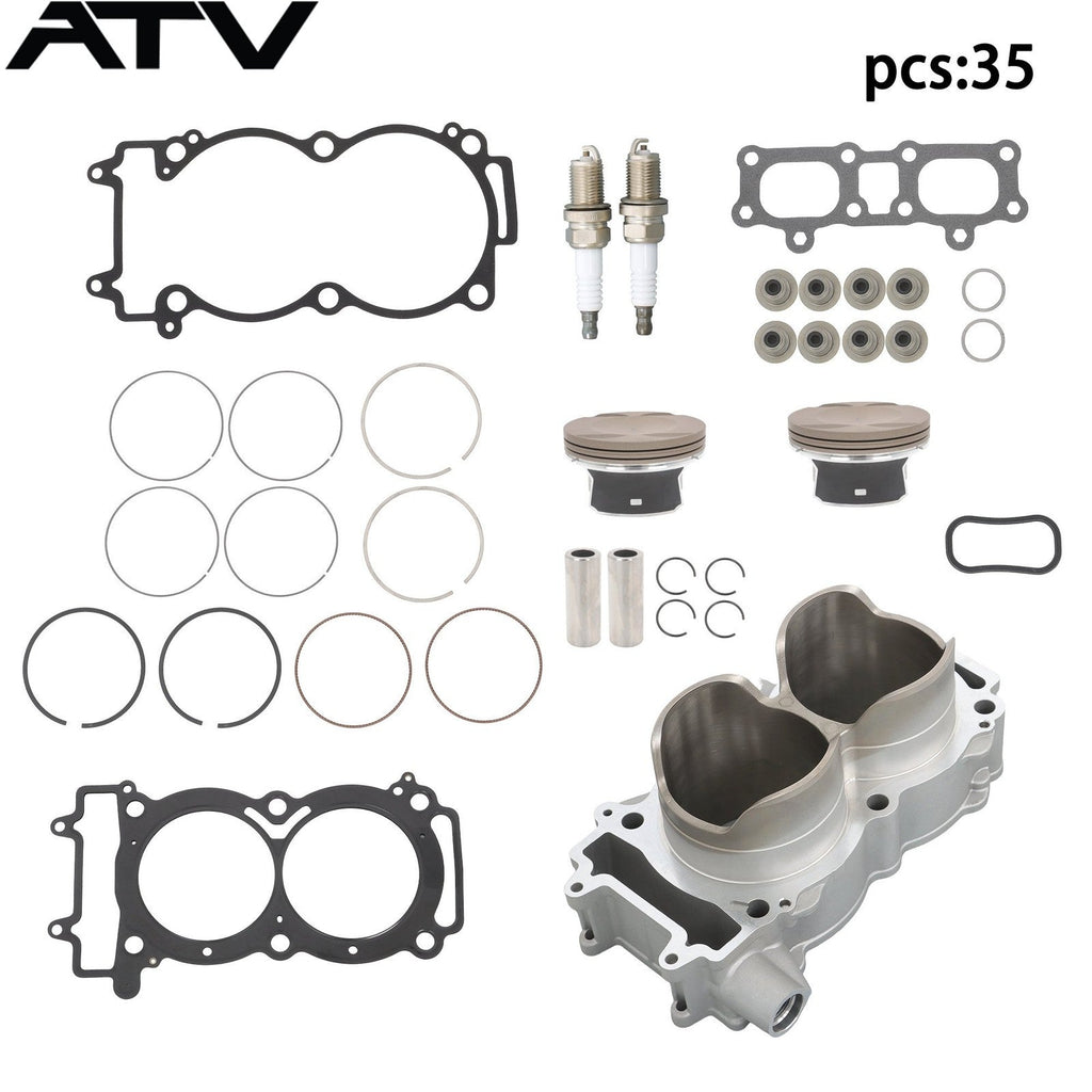 For Polaris RZR General 1000 XP 4 3023156 Engine Cylinder Piston Gasket Kit 93mm