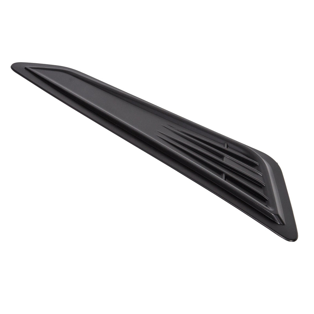 BLACK BONNET HOOD VENT SCOOP COVERS FOR 2016-23 2019 2020 CHEVY CAMARO 1LT LT RS