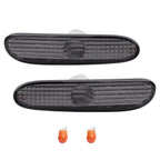 Pair Front Smoke Bumper Side Marker Lights Lamp For Dodge Neon 2000-2005 LH & RH